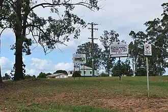 Entering Bauple, 2010
