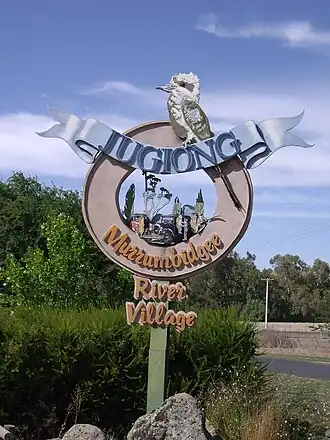 Entering Jugiong at the old Hume Highway