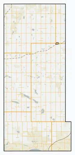 Rural Municipality of Enterprise No. 142 is located in Enterprise No. 142
