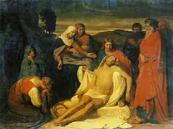 Burial of Jesus, 1859; Russian Museum, St. Petersburg