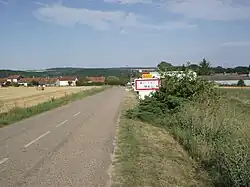 The road into Autrey