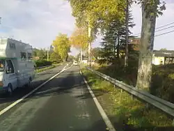 The road into Labatut
