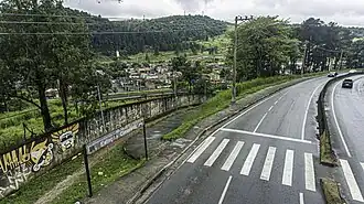 Rodovia Renê Benedito Silva next to Cimenrita Stop in Itapevi
