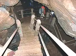 Stairway inside Cave