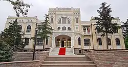 Ankara State Art and Sculpture Museum, designed by Arif Hikmet Koyunoğlu (1927)