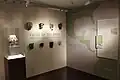 Entrance wall with map of Mesoamerica and exhibit name