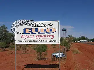 Entry to Eulo, 2006