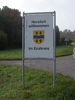 Welcome sign