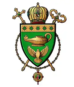 Coat of arms of the Eparchy of Saskatoon