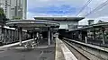Above ground platforms in April 2022