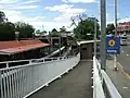 Beecroft Road exit, prior to being rebuilt in February 2006