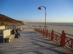 The beach of Équihen-Plage