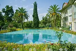 Howz (Ornamental pool) of the Eram Garden