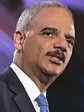 Former Attorney General Eric Holder of New York