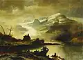 Bondhusbreen i Sunnhordland (1878)