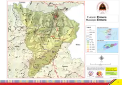 Official map of the Administrative post