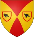 Coat of arms of physicist Ernest Lord Rutherford[98][99]