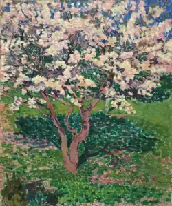 An Almond Tree in Blossom, Corsica