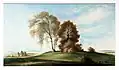 Landscape, pastel, 1964
