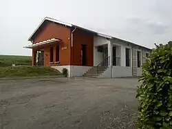 The town hall in Escoulis