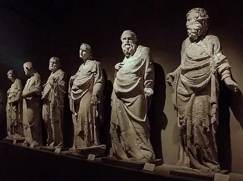 Sculpture from façade of Siena Cathedral by Nino Pisano (14th century)