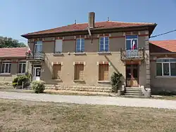 The town hall in Esnes-en-Argonne
