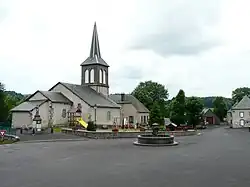 The church in Espinchal