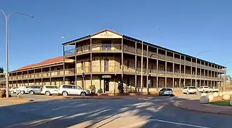 Esplanade Hotel, Port Hedland, April 2023