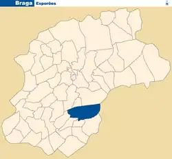 Location of Esporões