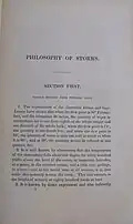 First page of "The Philosophy of Storms"