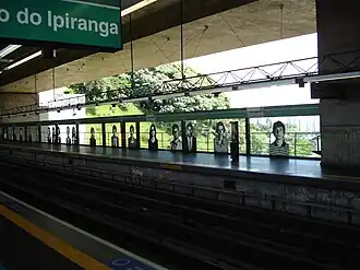 Platform of Santuário Nossa Senhora de Fátima-Sumaré Station