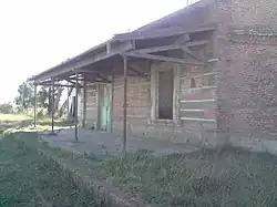 Rail station, now abandoned
