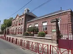 The town hall of Estrées