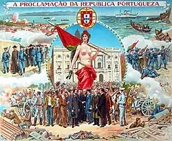 Effigy of the Portuguese Republic, 1910
