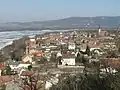 Szentgyörgymező as seen from Esztergom castle