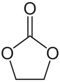 Ethylene carbonate, a cyclic carbonate ester