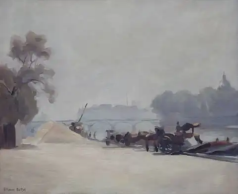 Vue du pont des Arts 1923