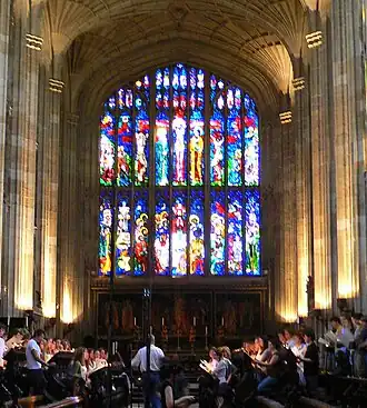 East window, Eton College Chapel
