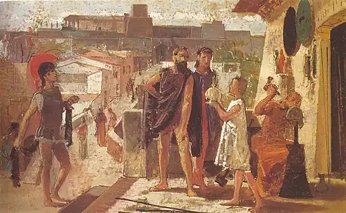 The Etruscans in Perugia, c. 1869