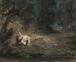 The Death of Ophelia, 1838, Neue Pinakothek