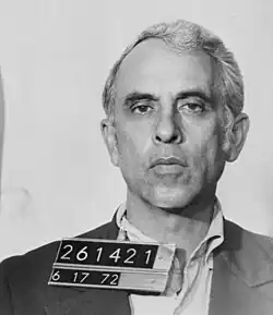 A mugshot of the dour Eugenio Martínez