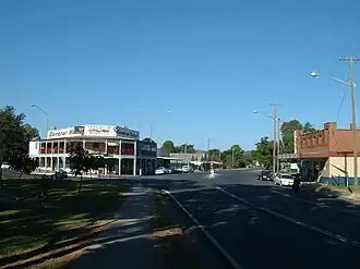The main street of Eugowra