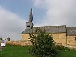 The church in Euilly