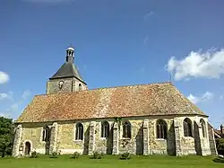 The church in Prouais