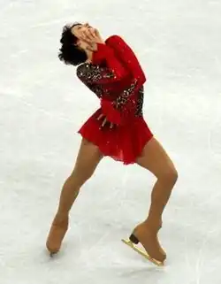 Irina Slutskaya at the 2006 European Championships
