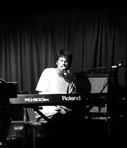 Euros Childs performing at The Faversham, Leeds, 6 September 2008