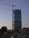 Construction of the tower, 2005