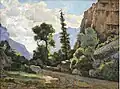 Edwin Evans, American Fork Canyon (1900)