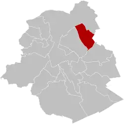 Evere municipality in the Brussels-Capital Region
