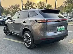 Exeed ET5 rear